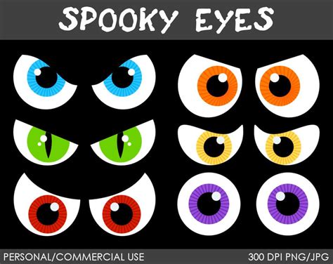 Spooky Eyes Printables